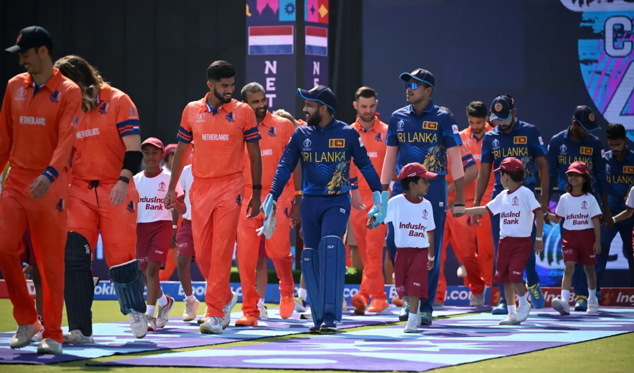 Sri Lanka and Netherland Cricket Teams