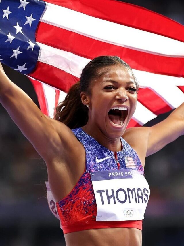 Not coming down from this for a while. Photo Source: USA Track & Field