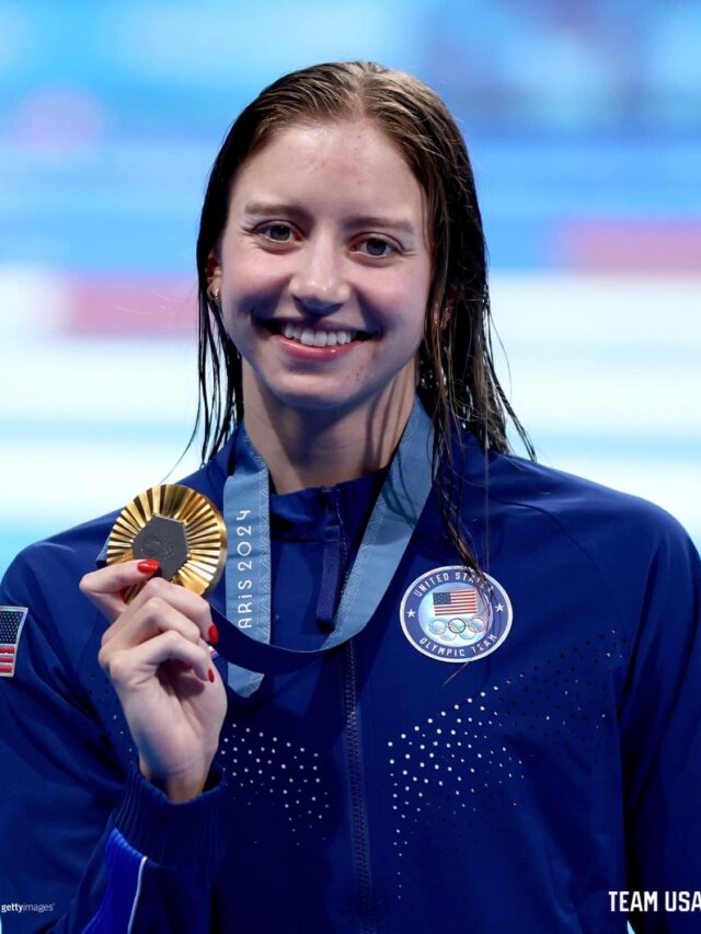 That first Olympic gold medal feeling Photo Credits : Team USA (Facebook)