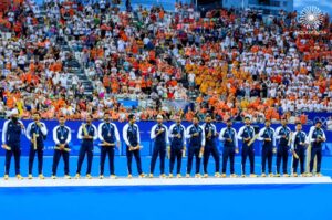 The Bronze Medalist at the Paris Olympics 2024. Photo Source : Hockey India