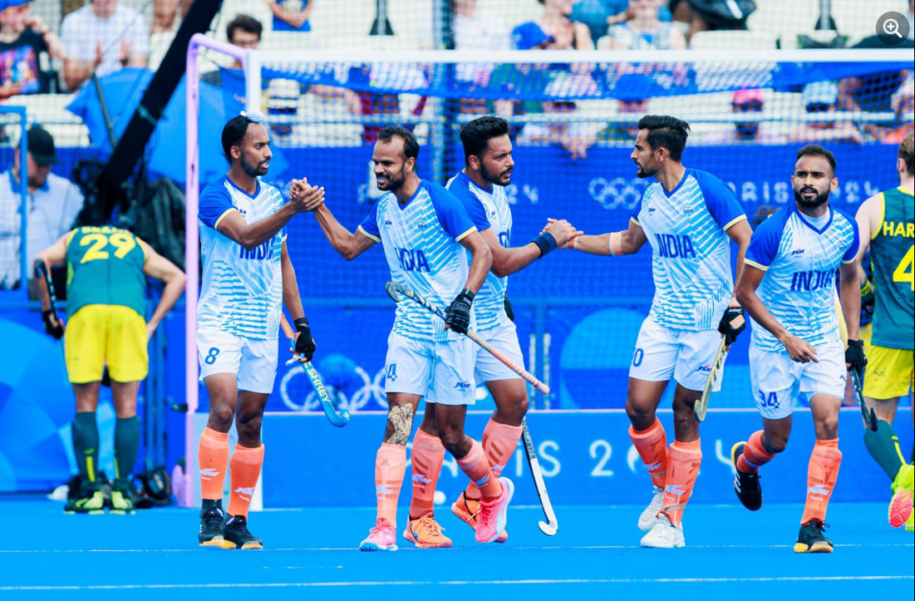 India Wins Against Australia. Photo Source: Hockey India (Facebook)