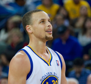 Stephen Curry, point guard with the Golden State Warriors during a game against the Utah Jazz at Oracle Arena in Oakland, California on April 6, 2014. Photo Source: Noah Salzman (CC BY-SA 3.0)