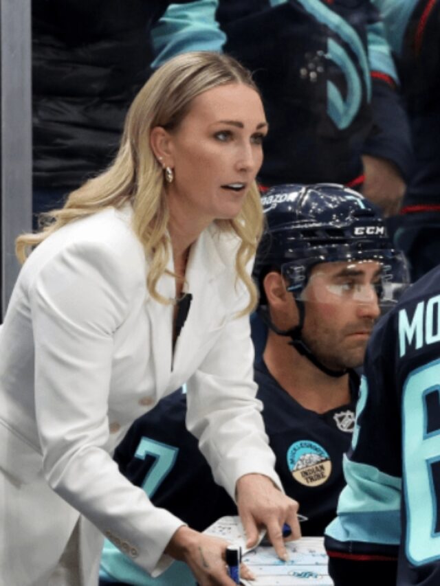 Jessica Campbell earned her way behind an NHL bench as the first woman to serve full-time as an assistant coach and makes history in the process