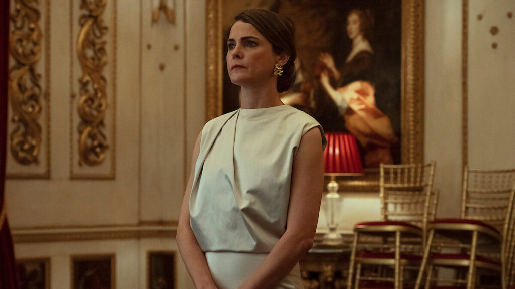 Keri Russell in "The Diplomat".