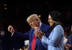 Trump and Tulsi Gabbard.