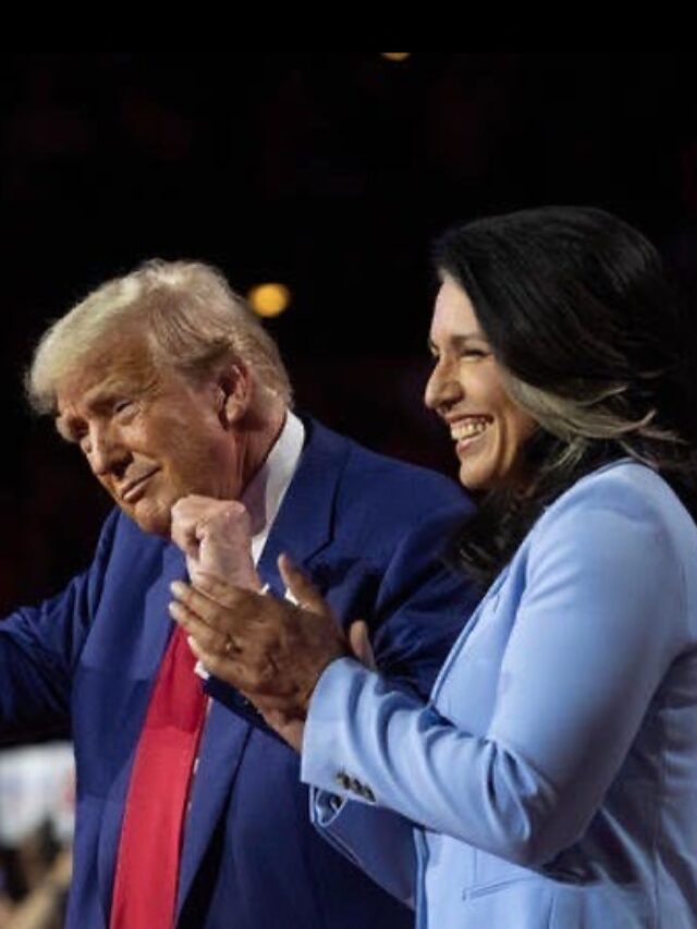 Trump and Tulsi Gabbard.
