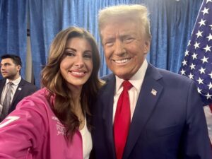 Representative Image. Morgan Ortagus & Donald J. Trump. Photo Source: @MorganOrtagus (X Formerly Twitter)