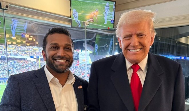 Kash Pate and Donald J.Trump Photo Source: @Kash_Patel (Formally X)