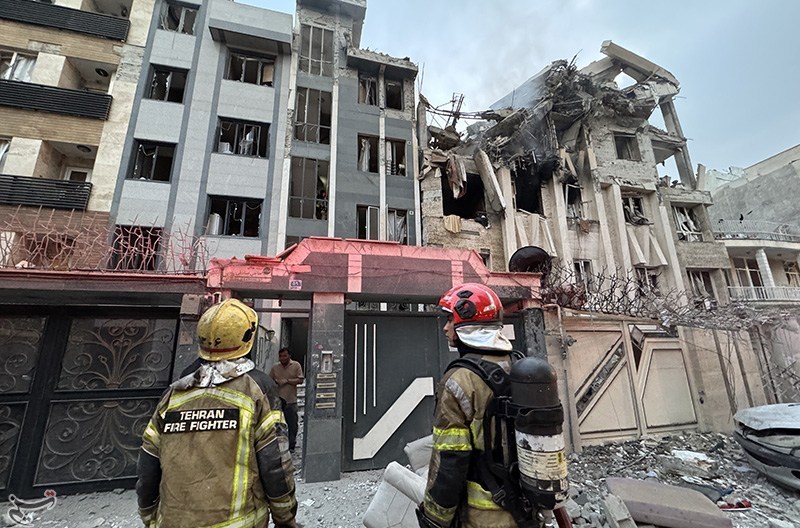 Destroyed buildings as aftermath of 2025 Israeli attack on some areas in Tehran 23 Tasnim