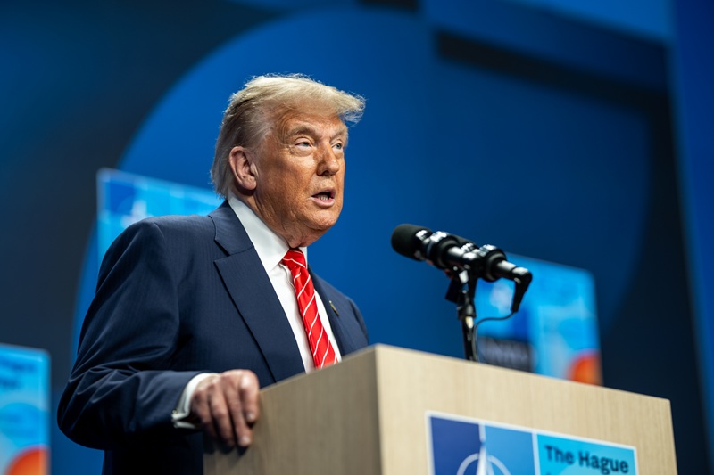 Donald Trump at NATO Summit - 2025 Photo Source: X/@WhiteHouse