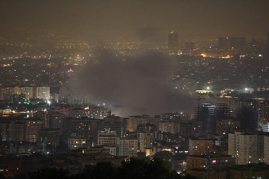Pictures of the Israeli attack on Tehran 1 Mehr