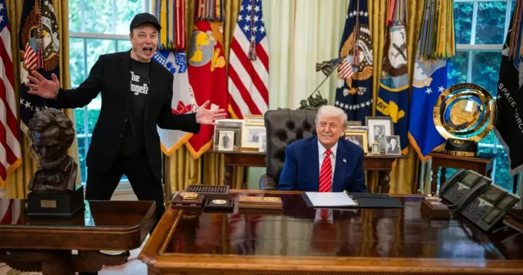Representative Image: Trump And Musk