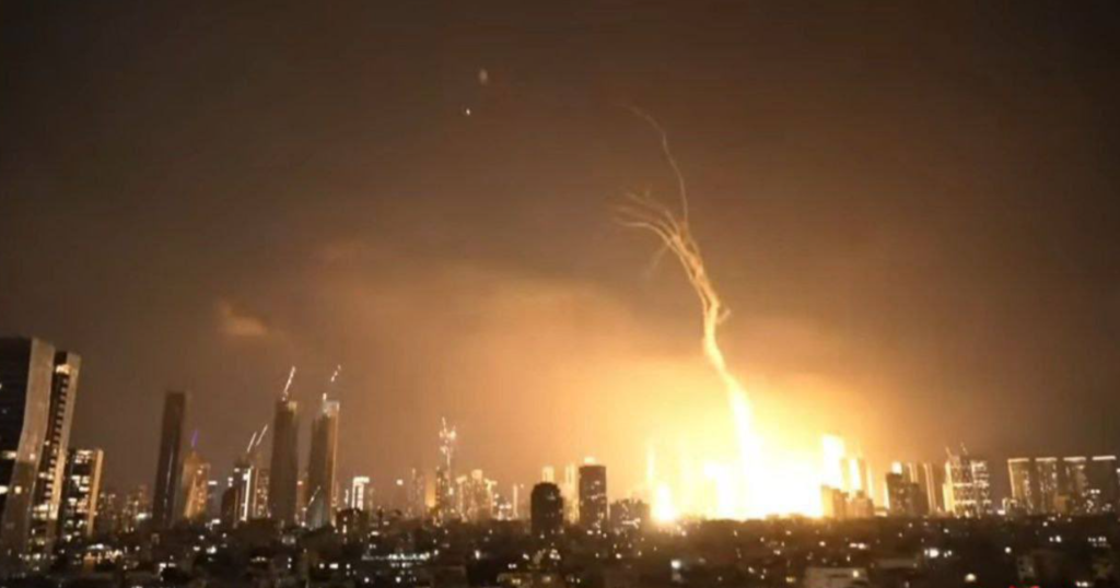 Iran Attack on Tel Aviv, Israel