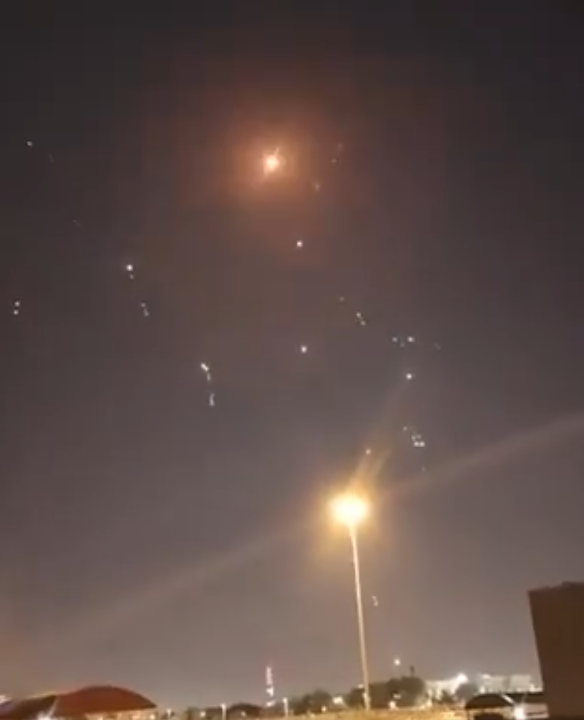 Irani Missiles Intercepted By Air Defense in Qatar
