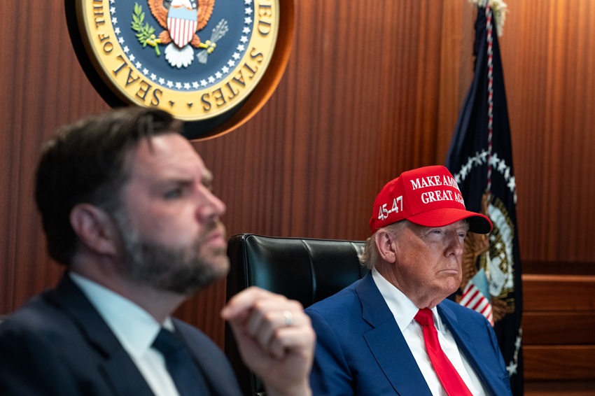 Donald Trump in the Situation Room. Photo Source: X/@WhiteHouse