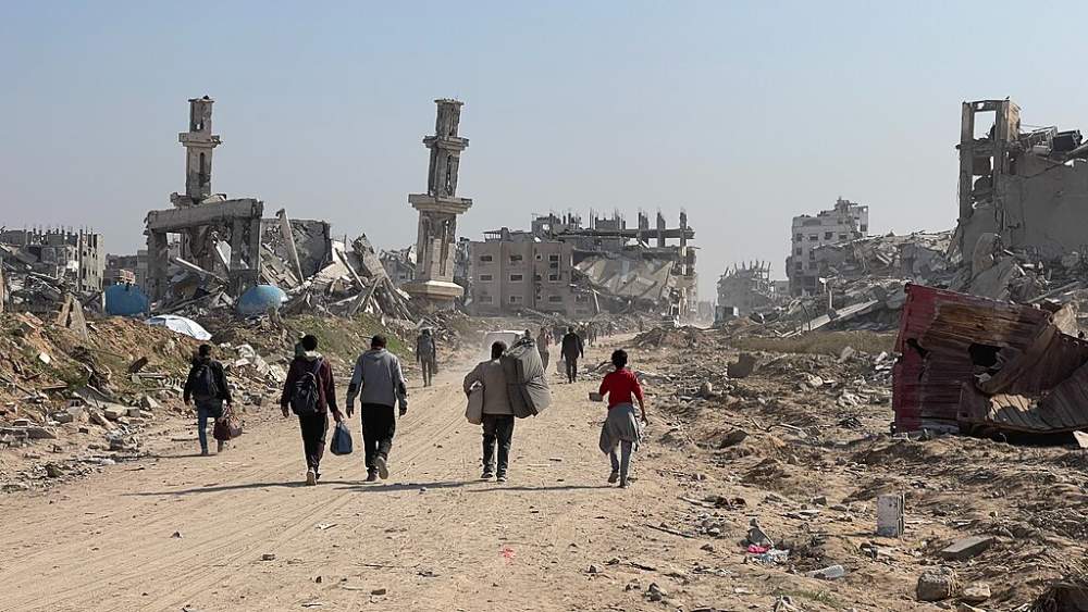 Representative Image. Forced Displacement of Gaza Strip Residents During the Gaza-Israel War
