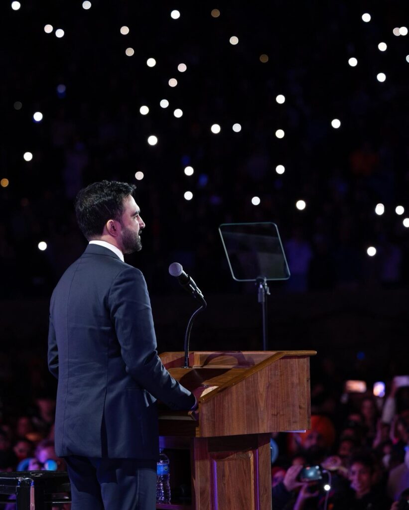 Mamdani at Forest Hills Stadium