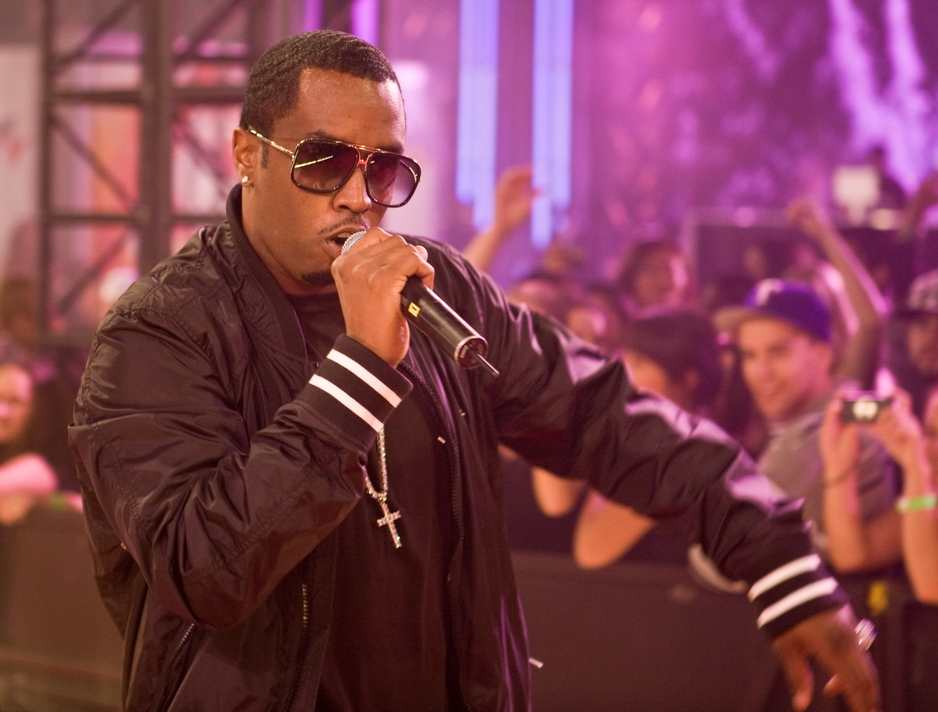 Sean "Diddy" Combs performing on stage at the eTalk Festival Party during the Toronto International Film Festival in September 2008.