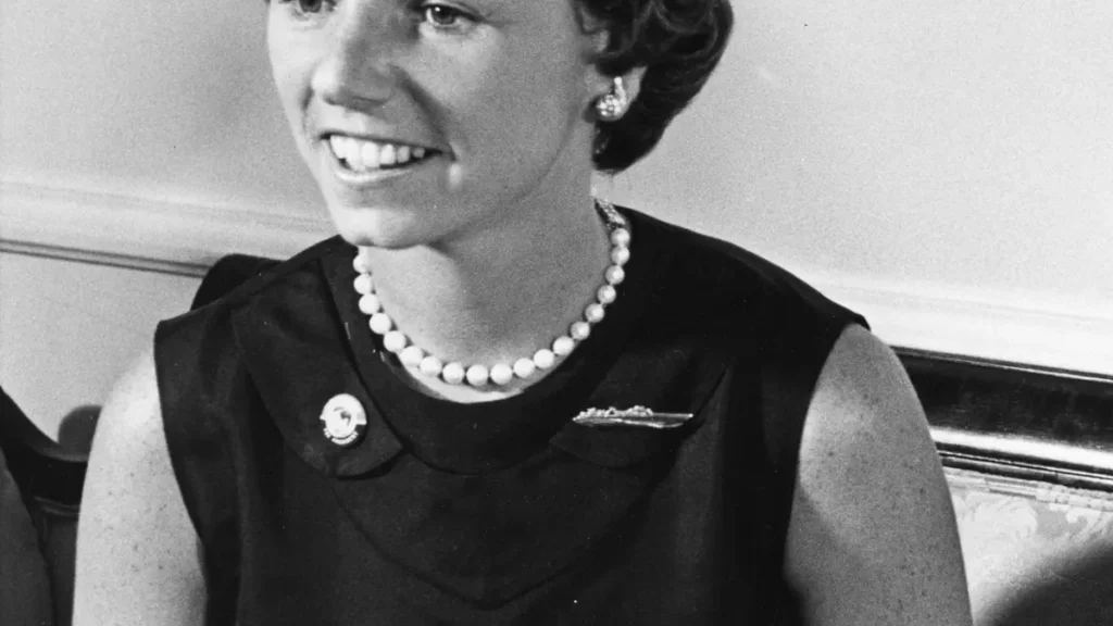 Ethel Kennedy in a 1968 archival photograph