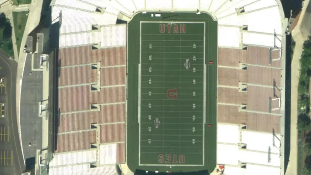Rice-Eccles Stadium, home venue for Utah football in Salt Lake City