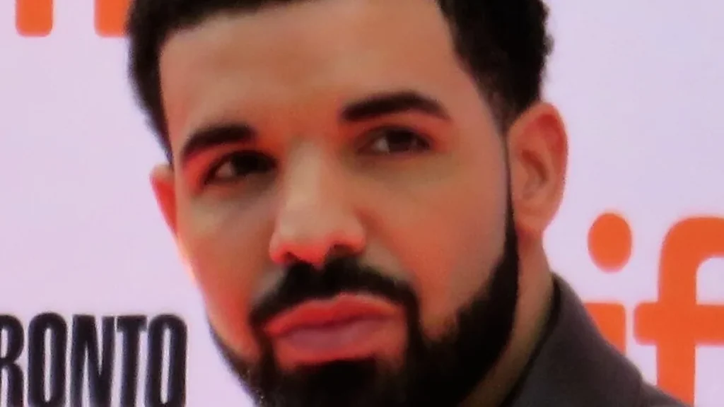 Rapper Drake performing on stage in 2017